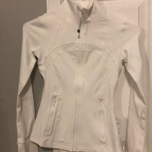 lululemon size 2 define jacket (white)